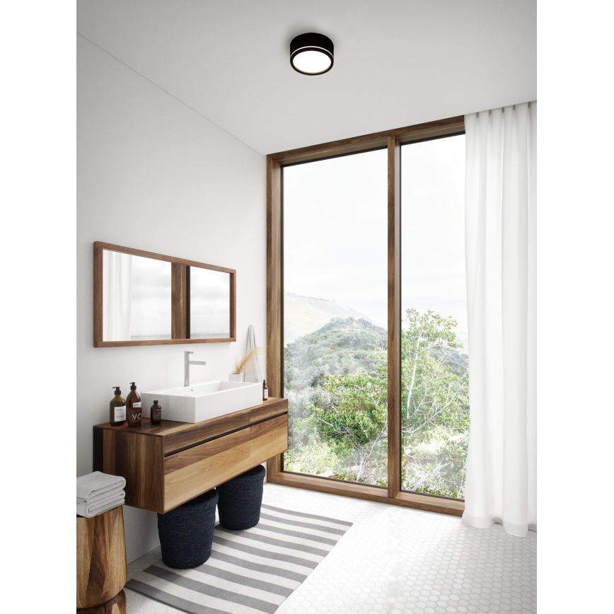 Nordlux - LED Prigušiva spoljašnja zidna lampa AVA SMART LED/9,5W/230V 2700K IP54 crno