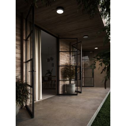 Nordlux - LED Prigušiva spoljašnja zidna lampa AVA SMART LED/9,5W/230V 2700K IP54 crno