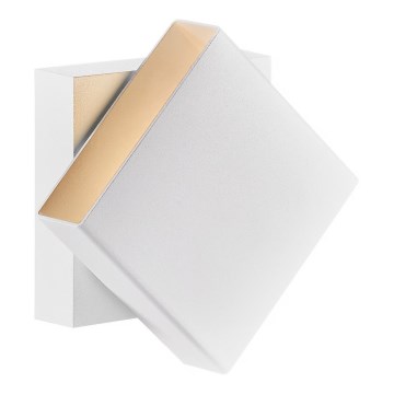 Nordlux - LED prigušiva spoljašnje zidno svetlo TURN LED/13,8W/230V IP54 bela