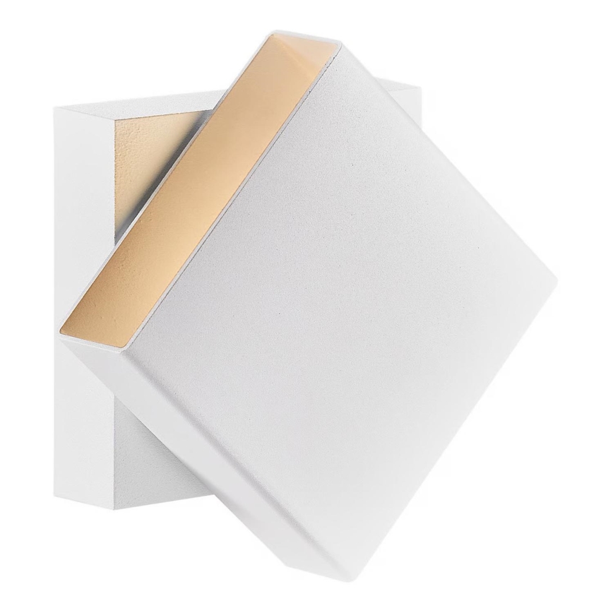 Nordlux - LED prigušiva spoljašnje zidno svetlo TURN LED/13,8W/230V IP54 bela