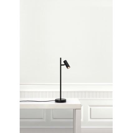 Nordlux - LED Prigušiva stona lampa OMARI LED/3,2W/230V crno