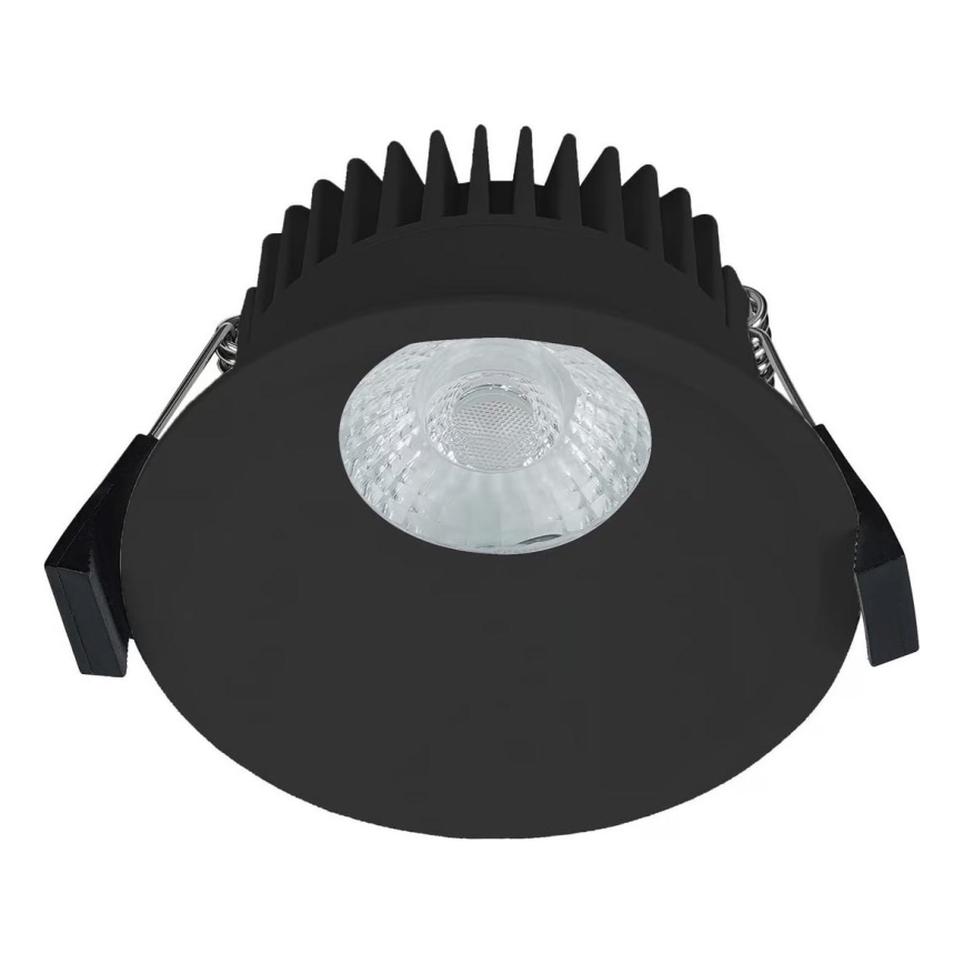 Nordlux - LED Prigušiva ugradbena lampa za kupatilo ALBRIC LED/8W/230V IP44 crno