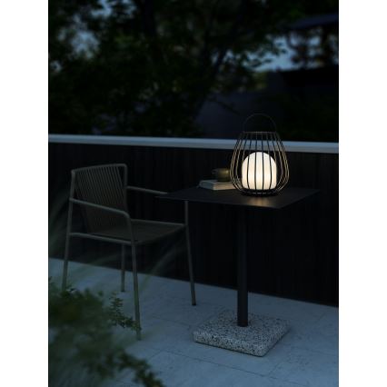 Nordlux - LED Prigušiva vanjska prenosna lampa JIM TO-GO LED/3W/3,7V IP54 5000 mAh crno
