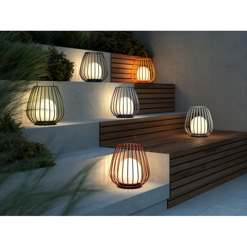 Nordlux - LED Prigušiva vanjska prenosna lampa JIM TO-GO LED/3W/3,7V IP54 5000 mAh crno