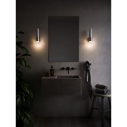 Nordlux - LED Prigušiva zidna lampa za kupaonicu HELVA LED/6,8W/230V IP44 CRI 90 sjajni krom