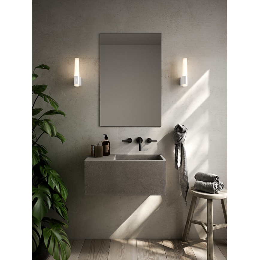 Nordlux - LED Prigušiva zidna lampa za kupaonicu HELVA LED/6,8W/230V IP44 CRI 90 bela