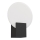 Nordlux - LED Prigušiva zidna lampa za kupaonicu HESTER LED/9,5W/230V IP44 crno