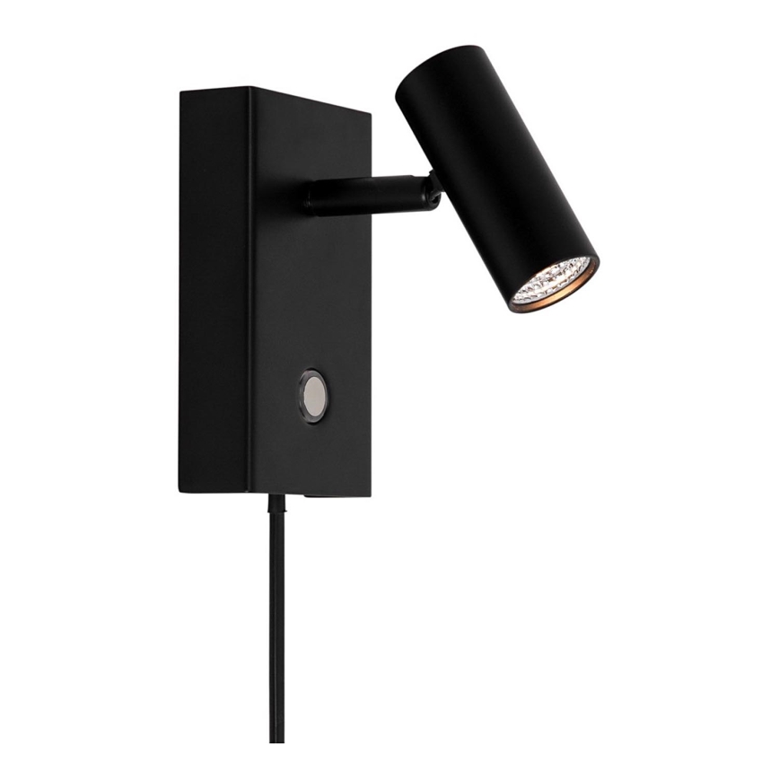 Nordlux - LED prigušiva zidna reflektorska lampa OMARI LED/3,2W/230V crno