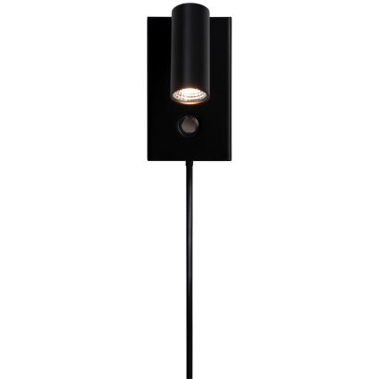 Nordlux - LED prigušiva zidna reflektorska lampa OMARI LED/3,2W/230V crno