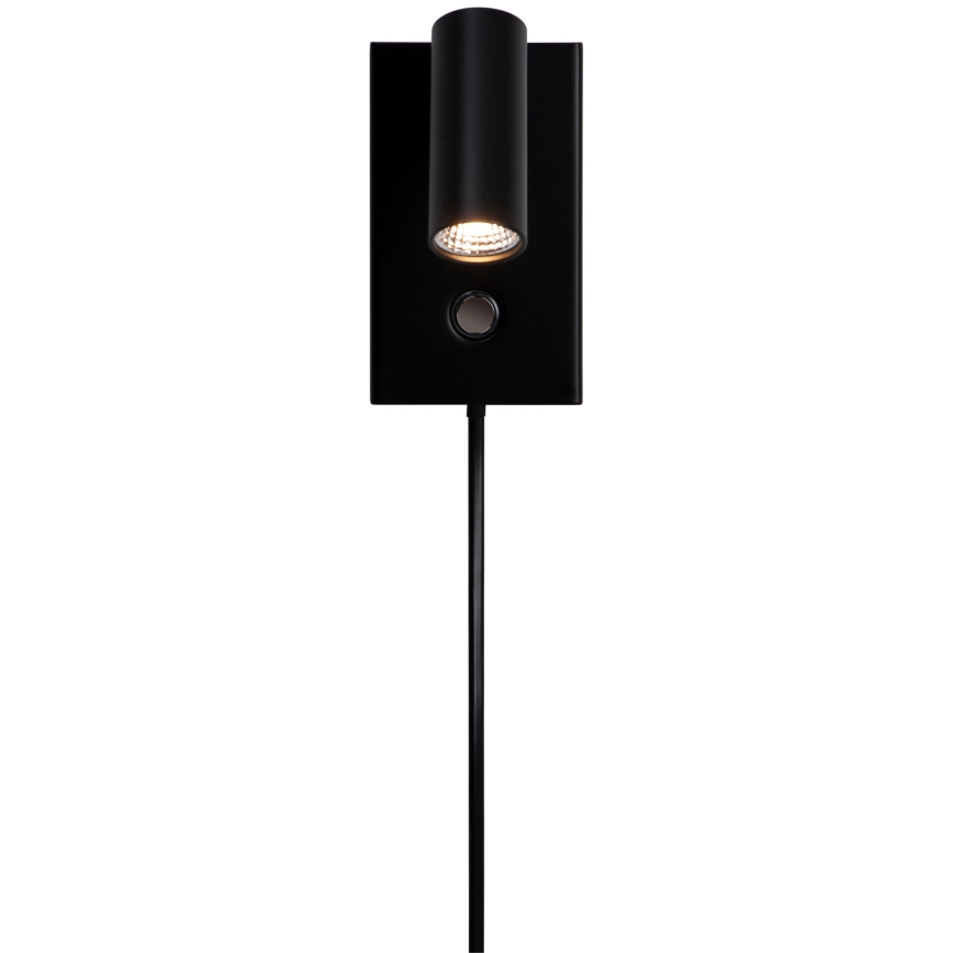 Nordlux - LED prigušiva zidna reflektorska lampa OMARI LED/3,2W/230V crno
