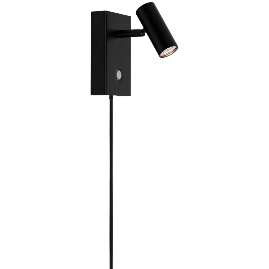 Nordlux - LED prigušiva zidna reflektorska lampa OMARI LED/3,2W/230V crno