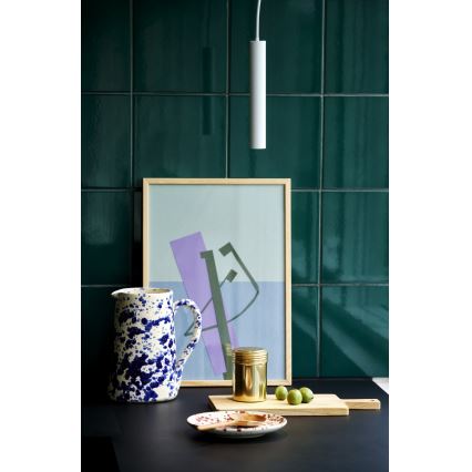 Nordlux - LED Prigušivi luster na sajli OMARI LED/4,4W/230V bela