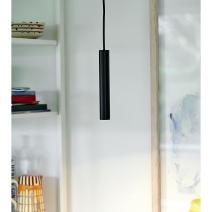 Nordlux - LED Prigušivi luster na sajli OMARI LED/4,4W/230V crno