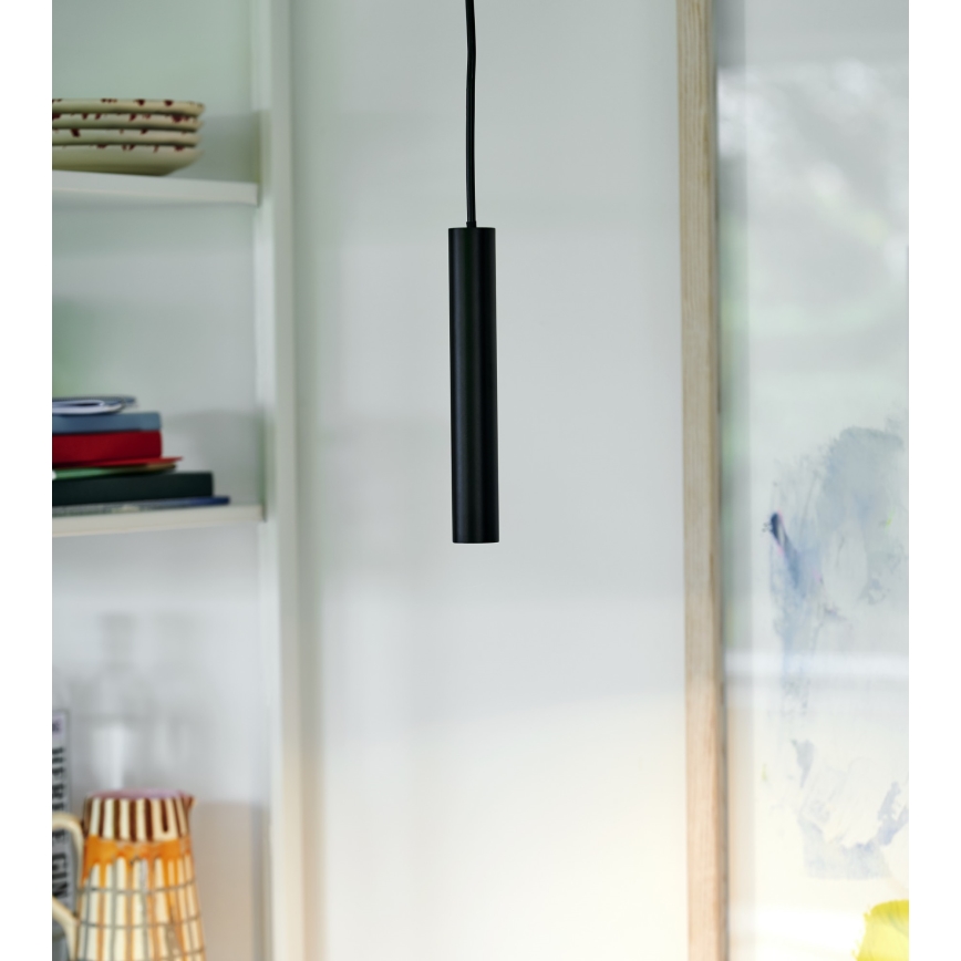 Nordlux - LED Prigušivi luster na sajli OMARI LED/4,4W/230V crno