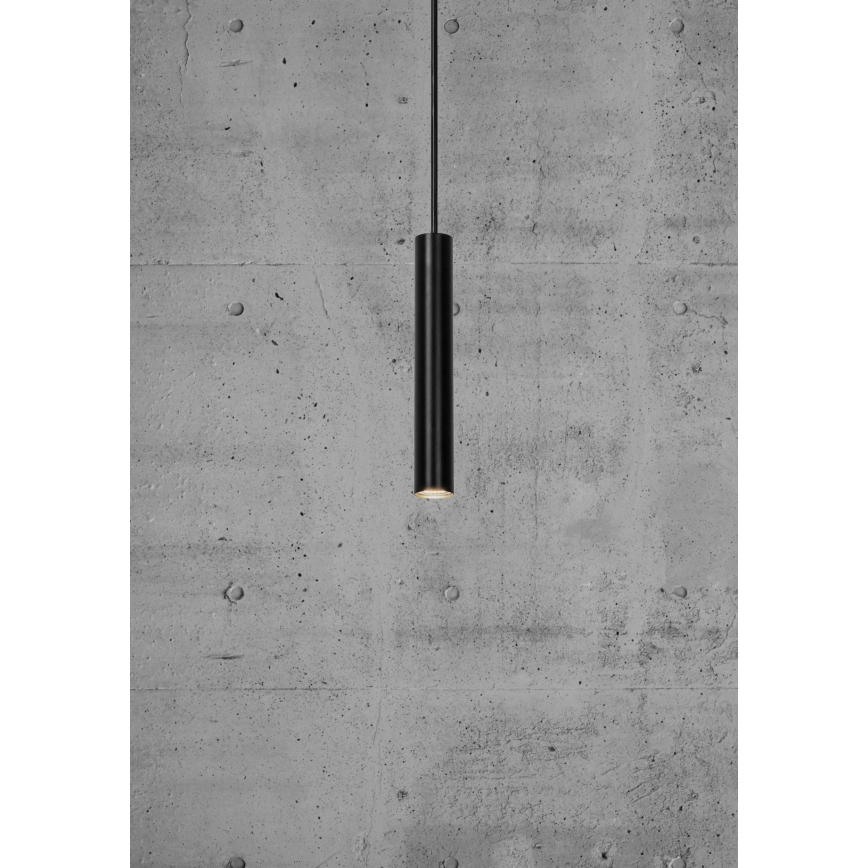 Nordlux - LED Prigušivi luster na sajli OMARI LED/4,4W/230V crno