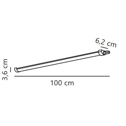 Nordlux - LED Radna baterijska lampa MARISOL LED/13,5W/230V 4000K IP65