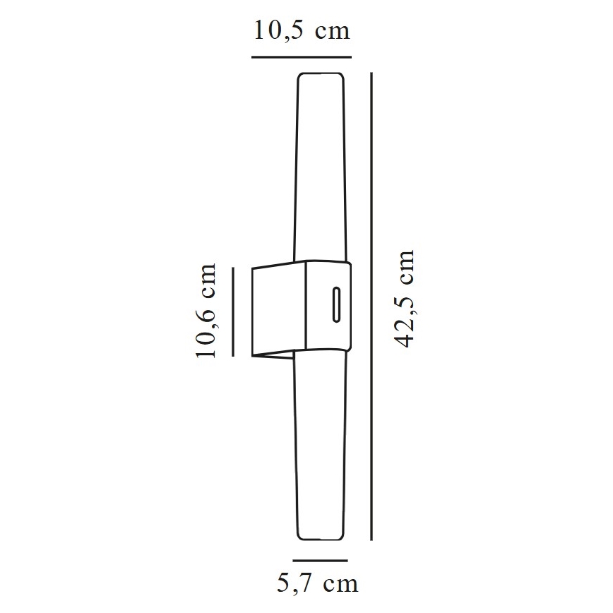 Nordlux - LED Rasveta za ogledalo u kupatilu HELVA LED/9W/230V 3000K IP44
