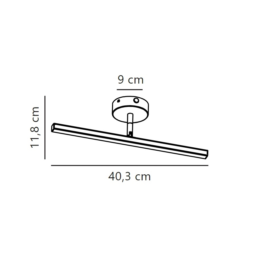 Nordlux - LED Rasveta za ogledalo u kupatilu IP LED/6,2W/230V IP44 40 cm bela
