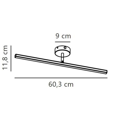 Nordlux - LED Rasveta za ogledalo u kupatilu IP LED/7,2W/230V IP44 60 cm bela