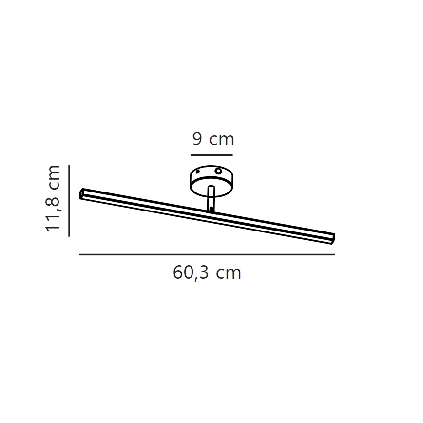 Nordlux - LED Rasveta za ogledalo u kupatilu IP LED/7,2W/230V IP44 60 cm bela