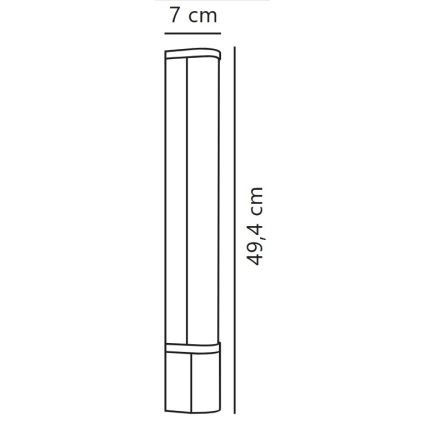 Nordlux - LED Rasveta za ogledalo u kupatilu MALAIKA LED/6W/230V 3000K IP44 bela