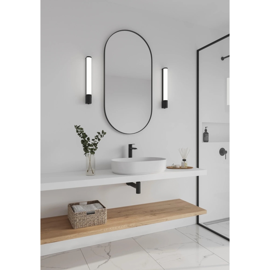Nordlux - LED Rasveta za ogledalo u kupatilu MALAIKA LED/6W/230V 3000K IP44 crno