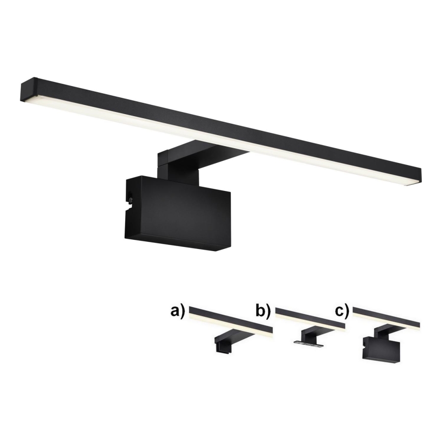 Nordlux - LED Rasveta za ogledalo u kupatilu MARLEE LED/8,9W/230V IP44 4000K 50 cm crno