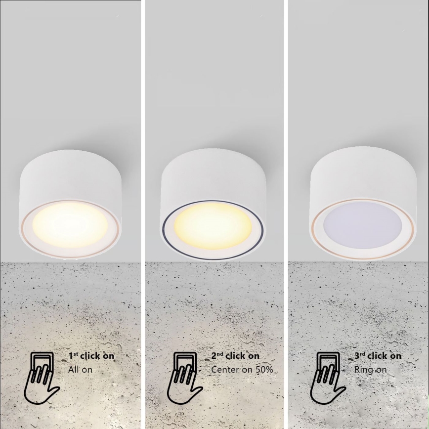 Nordlux - LED Reflektorska lampa FALLON LED/5,5W/230V bela
