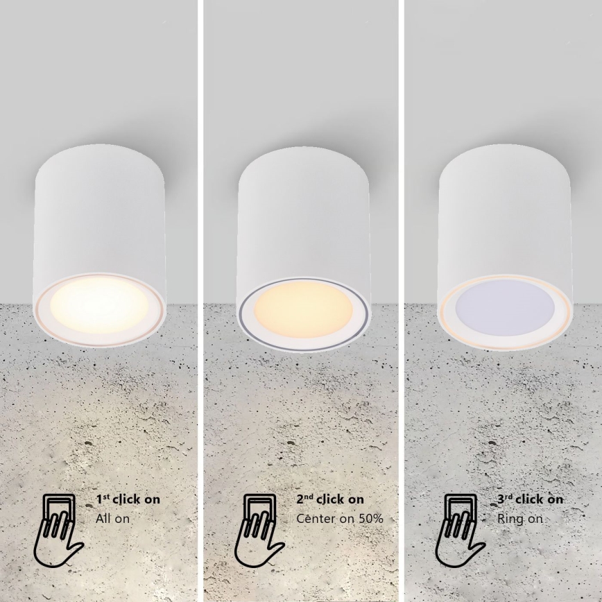 Nordlux - LED Reflektorska lampa FALLON LONG LED/5,5W/230V bela