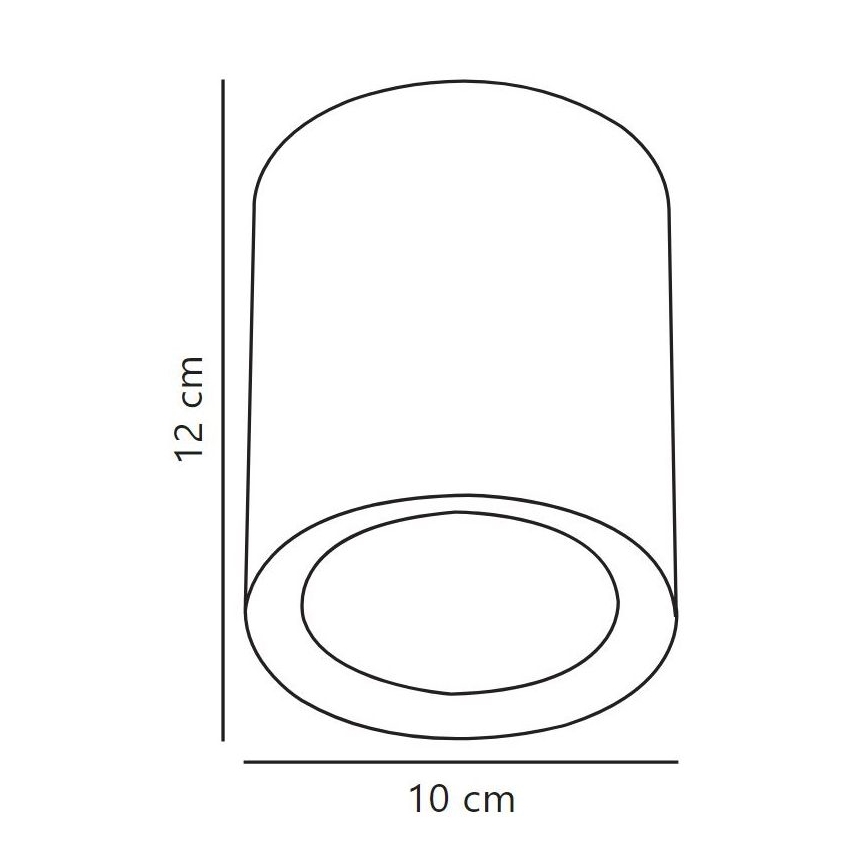 Nordlux - LED Reflektorska lampa FALLON LONG LED/5,5W/230V bela