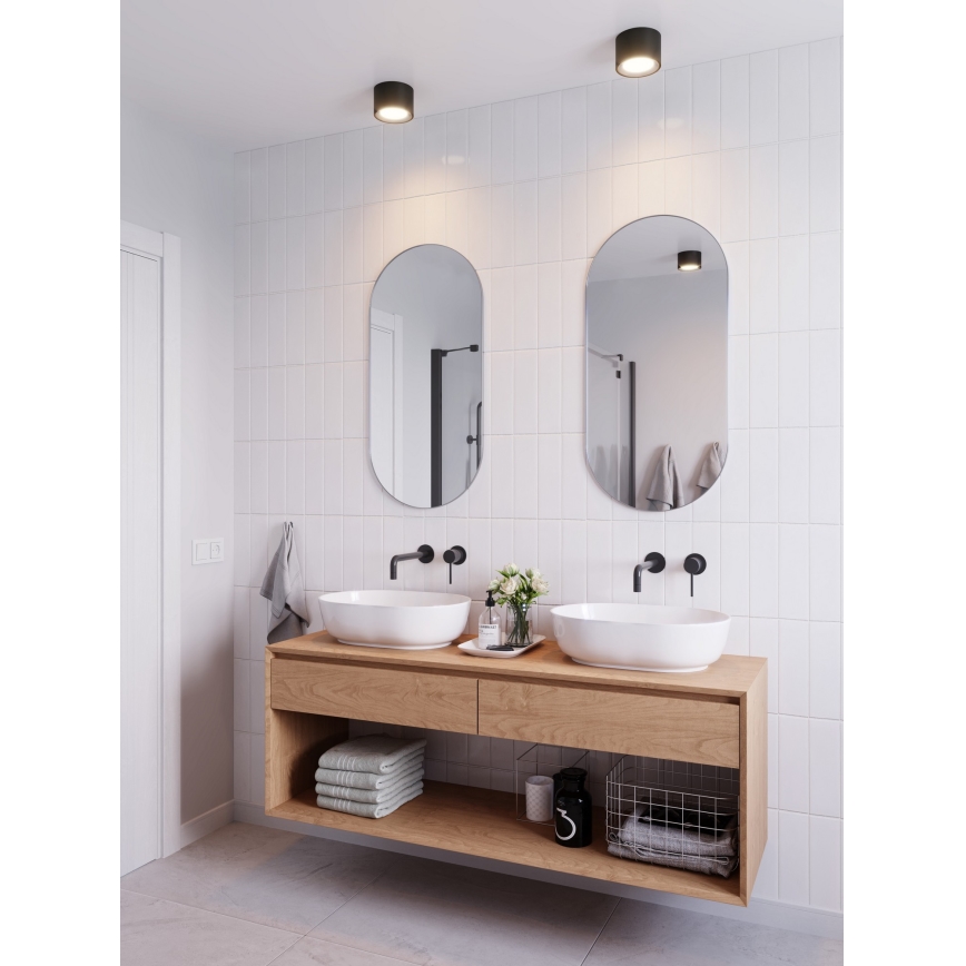 Nordlux - LED Reflektorska lampa za kupatilo LANDON LED/6,5W/230V IP44 crno