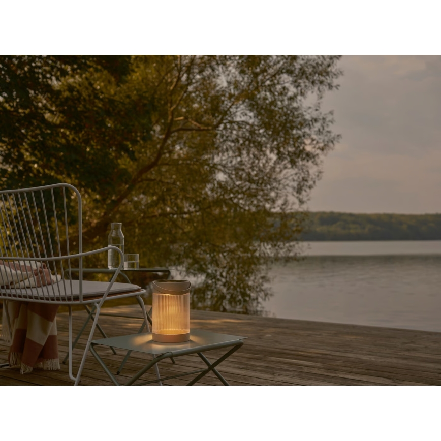 Nordlux - LED solarna lampa COUPAR LED/3,2W/3,7V bež