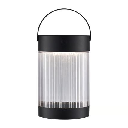 Nordlux - LED solarna lampa COUPAR LED/3,2W/3,7V crna