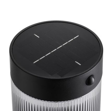 Nordlux - LED Solarna lampa COUPAR LED/3,2W/5V 3000K IP44 crno