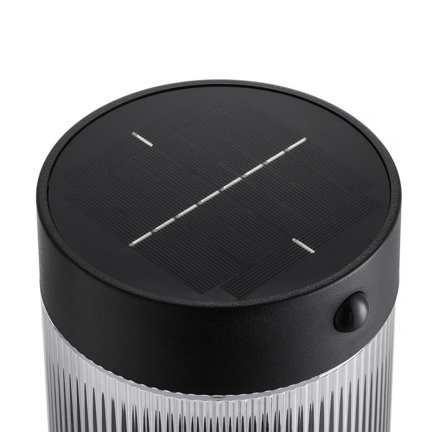 Nordlux - LED Solarna lampa COUPAR LED/3,2W/5V 3000K IP44 crno