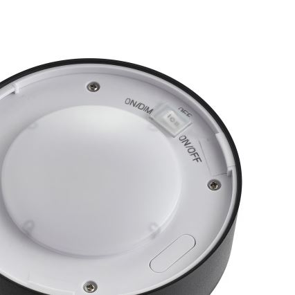 Nordlux - LED Solarna lampa COUPAR LED/3,2W/5V 3000K IP44 crno