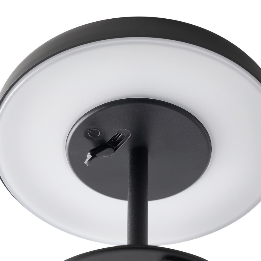 Nordlux - LED solarna lampa ELMER LED/2W/3,7V IP44 crna