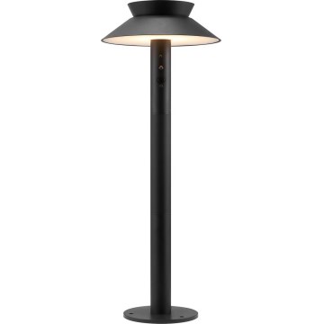 Nordlux - LED solarna lampa sa senzorom, LED/5W/3,7V, IP44, crna