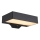 Nordlux - LED Solarna zidna lampa sa senzorom MONAY LED/5W/5V 3000K IP44 crno