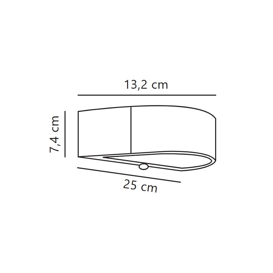 Nordlux - LED Solarna zidna lampa sa senzorom MONAY LED/5W/5V 3000K IP44 crno