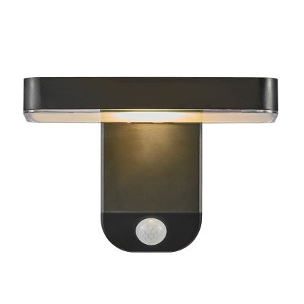 Nordlux - LED Solarna zidna lampa sa senzorom RICA LED/5W/3,7V IP44 uglast