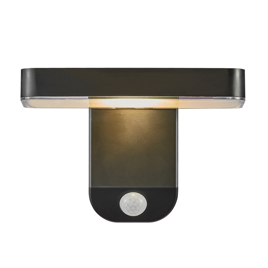 Nordlux - LED Solarna zidna lampa sa senzorom RICA LED/5W/3,7V IP44 uglast