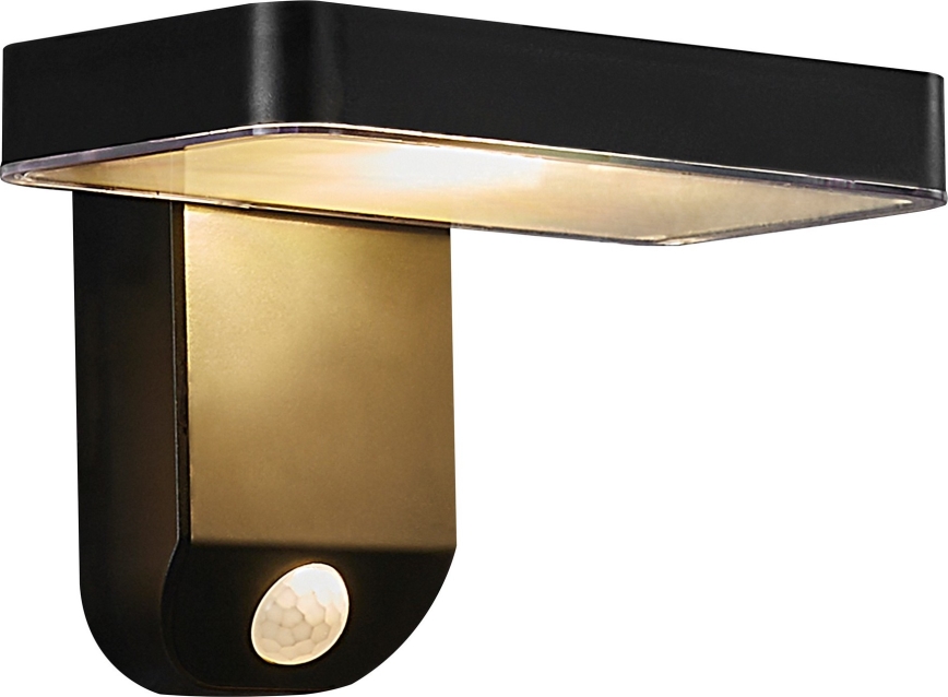 Nordlux - LED Solarna zidna lampa sa senzorom RICA LED/5W/3,7V IP44 uglast
