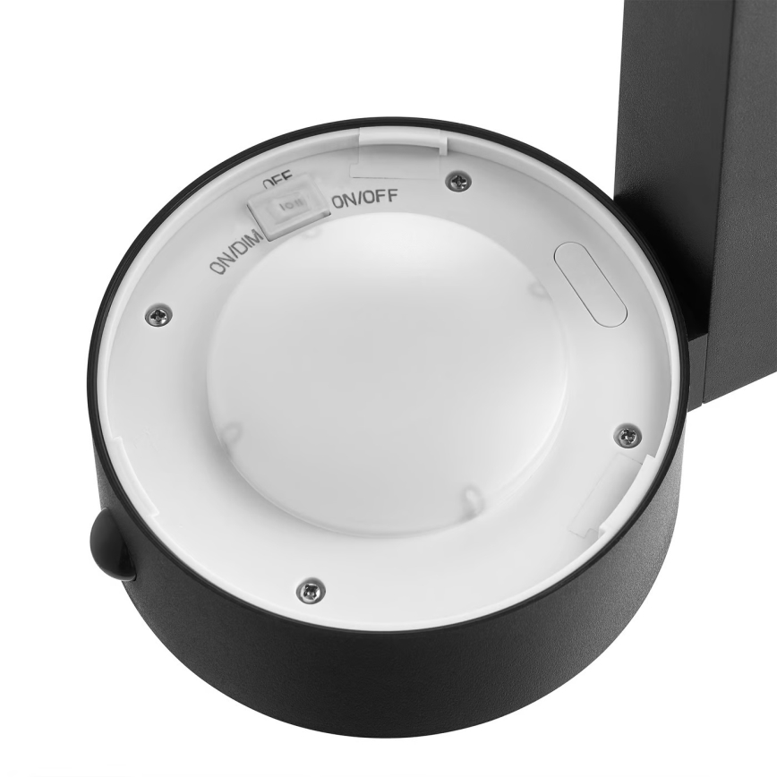 Nordlux - LED Solarna zidna lampa sa senzorom COUPAR LED/3,2W/5V 3000K IP44 crno