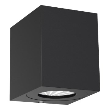 Nordlux - LED spoljašnja zidna svetiljka CANTO 2xLED/5,5W/230V IP44 crna