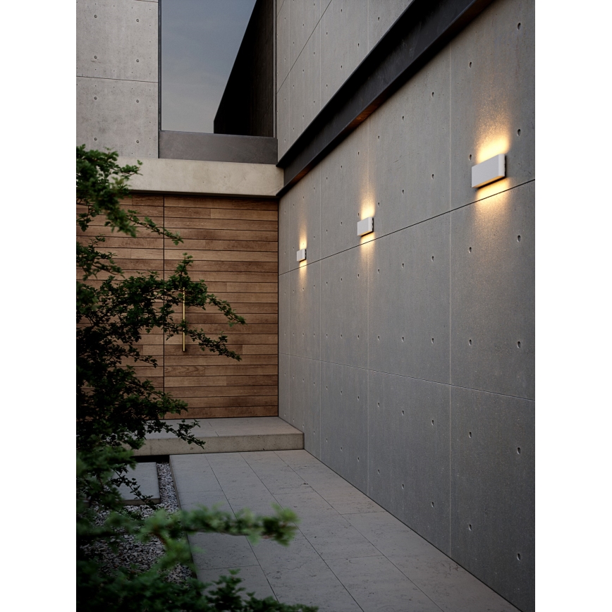 Nordlux - LED spoljašnje zidno svetlo KINVER LED/10W/230V IP54 belo