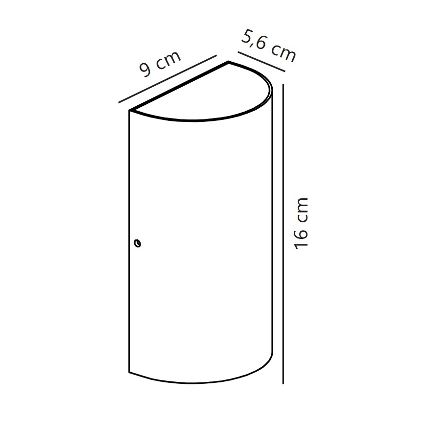 Nordlux - LED spoljašnje zidno svetlo ROLD LED/10,5W/230V 3000K IP54, krem boje