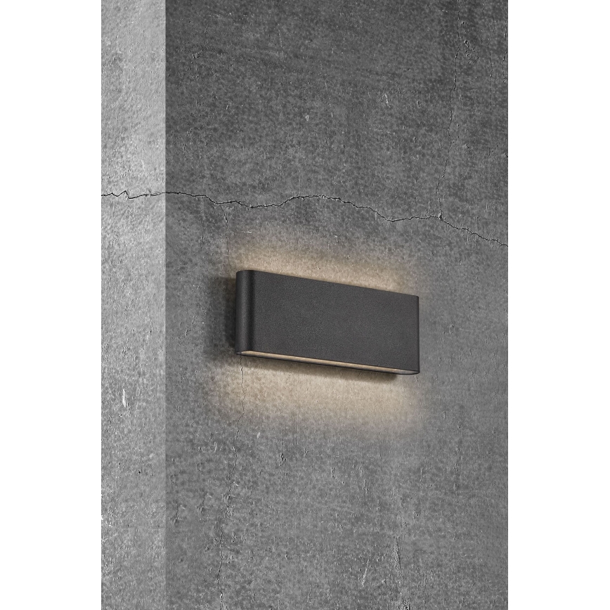 Nordlux - LED Spoljna zidna lampa KINVER LED/10W/230V IP54 crno