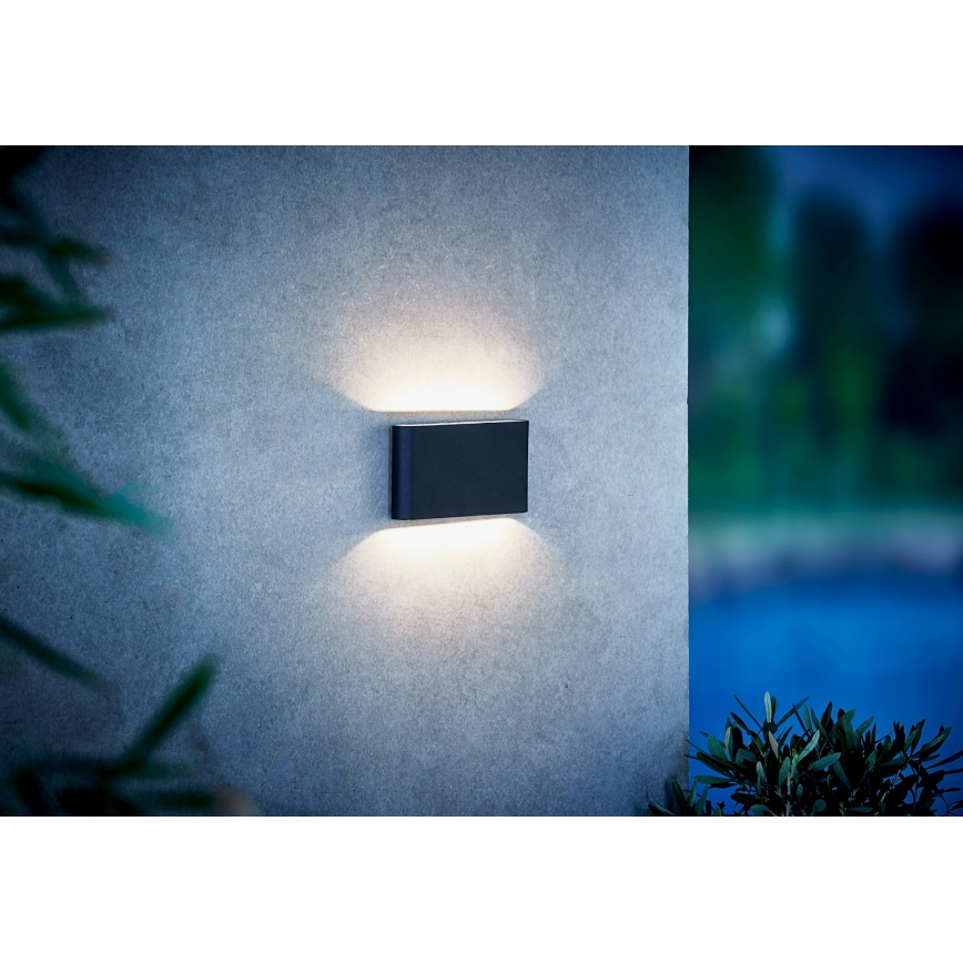 Nordlux - LED Spoljna zidna lampa KINVER LED/8,5W/230V IP54 crno