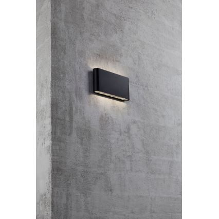 Nordlux - LED Spoljna zidna lampa KINVER LED/8,5W/230V IP54 crno